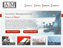 Tablet Screenshot of aim-sys.com